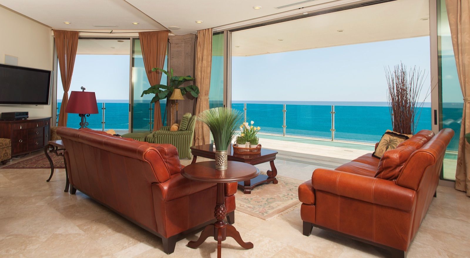 Ocean view from a Rocky Point penthouse
